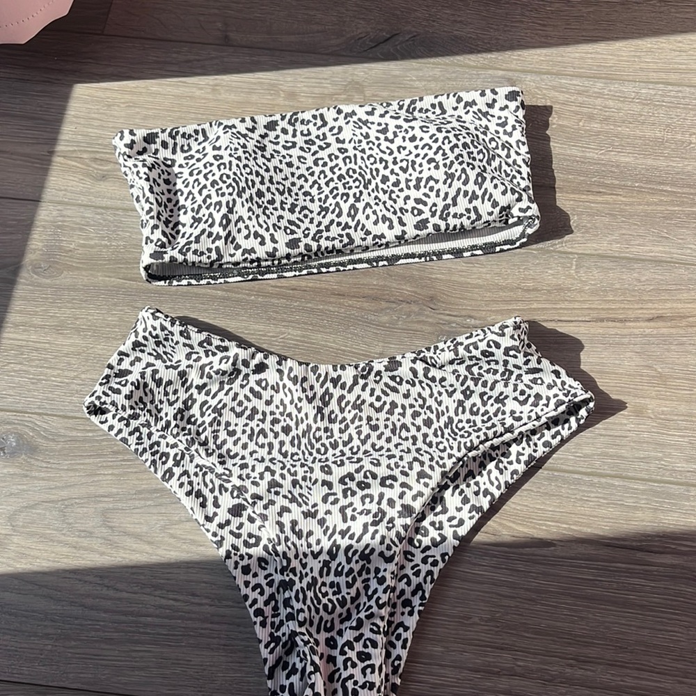 cheetah print bathing suit super comfy